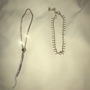 2 ankle bracelets